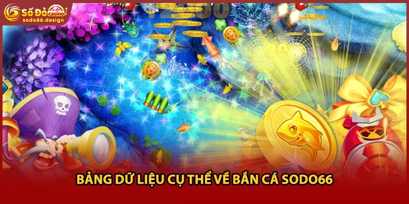 Bảng dữ liệu cụ thể về bắn cá Sodo66